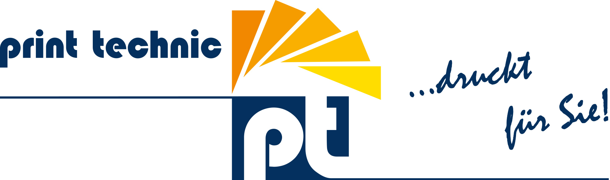 „print technic Inh. Michael Tiemann“-Logo, zur Startseite